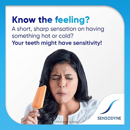 Sensodyne Rapid Relief Toothpaste – 80g | Fast Sensitivity Relief | Dentist Recommended | Fresh Taste
