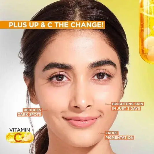 Garnier Bright Complete 30X Vitamin C Booster Serum 15 ml | Lightweight Gel for Brightening & Spot Reduction - USA Wholesale Trade