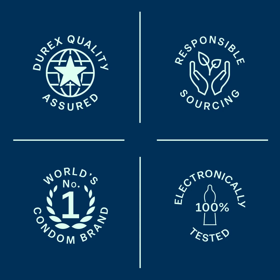 Durex Invisible Condoms | Ultra Thin Condom,10s | Valentine's Special