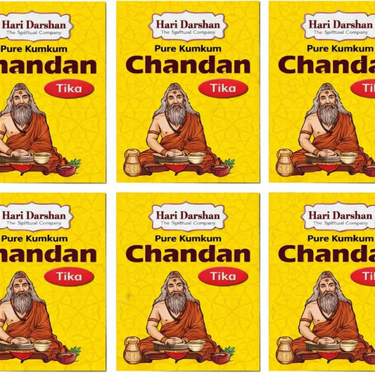 Hari Darshan Kumkum Chandan Tika – Daily Pooja & Hawan | Wholesale Price $0.85 | Minimum Order: 100 Qty - USA Wholesale Trade