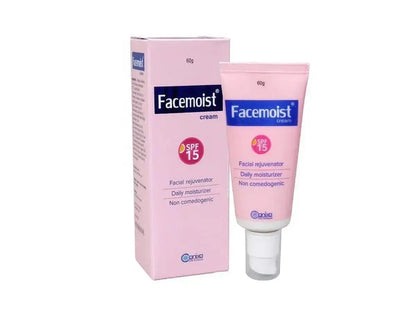 Facemoist Cream 60g | Lightweight Moisturizer for Oily & Acne-Prone Skin | Non-Greasy Daily Hydration - USA Wholesale Trade