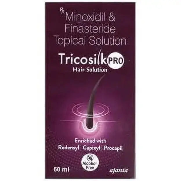 Tricosilk Pro Hair Solution 60ml – Advanced Anti-Hair Fall & Hair Growth Serum - USA Wholesale Trade