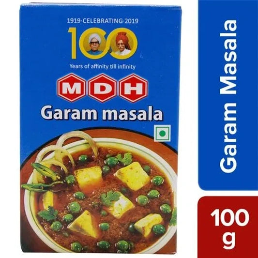 MDH Garam Masala – 100g (3.5 oz) Carton | Authentic Indian Spice Blend