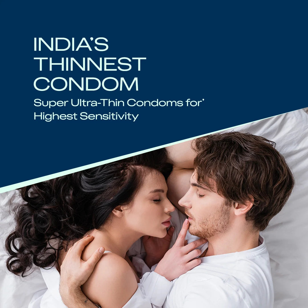 Durex Invisible Condoms | Ultra Thin Condom,10s | Valentine's Special
