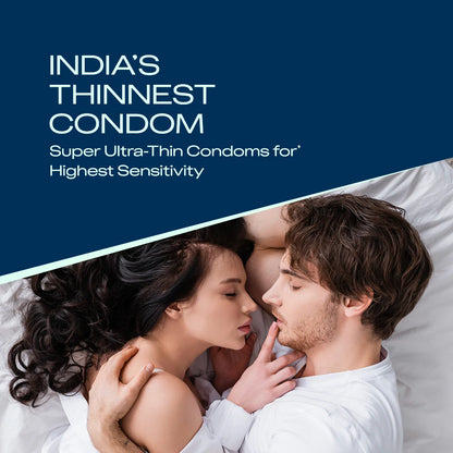 Durex Invisible Condoms | Ultra Thin Condom,10s | Valentine's Special