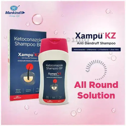 Xampu KZ Anti Dandruff Shampoo 100ml – Herbal Formula for Flake-Free, Healthy Scalp - USA Wholesale Trade