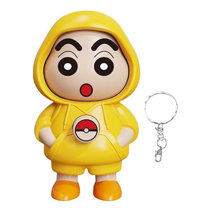 Shin-chan Creative Face Changing Keychain | Cartoon Bag Pendant & Desk Toy | MOQ 100 pcs – $1.50 Each
