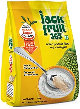 Jackfruit365 Green Jackfruit Flour-Helps Control Sugar- 400g | Pack of 1