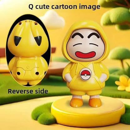Shin-chan Creative Face Changing Keychain | Cartoon Bag Pendant & Desk Toy | MOQ 100 pcs – $1.50 Each