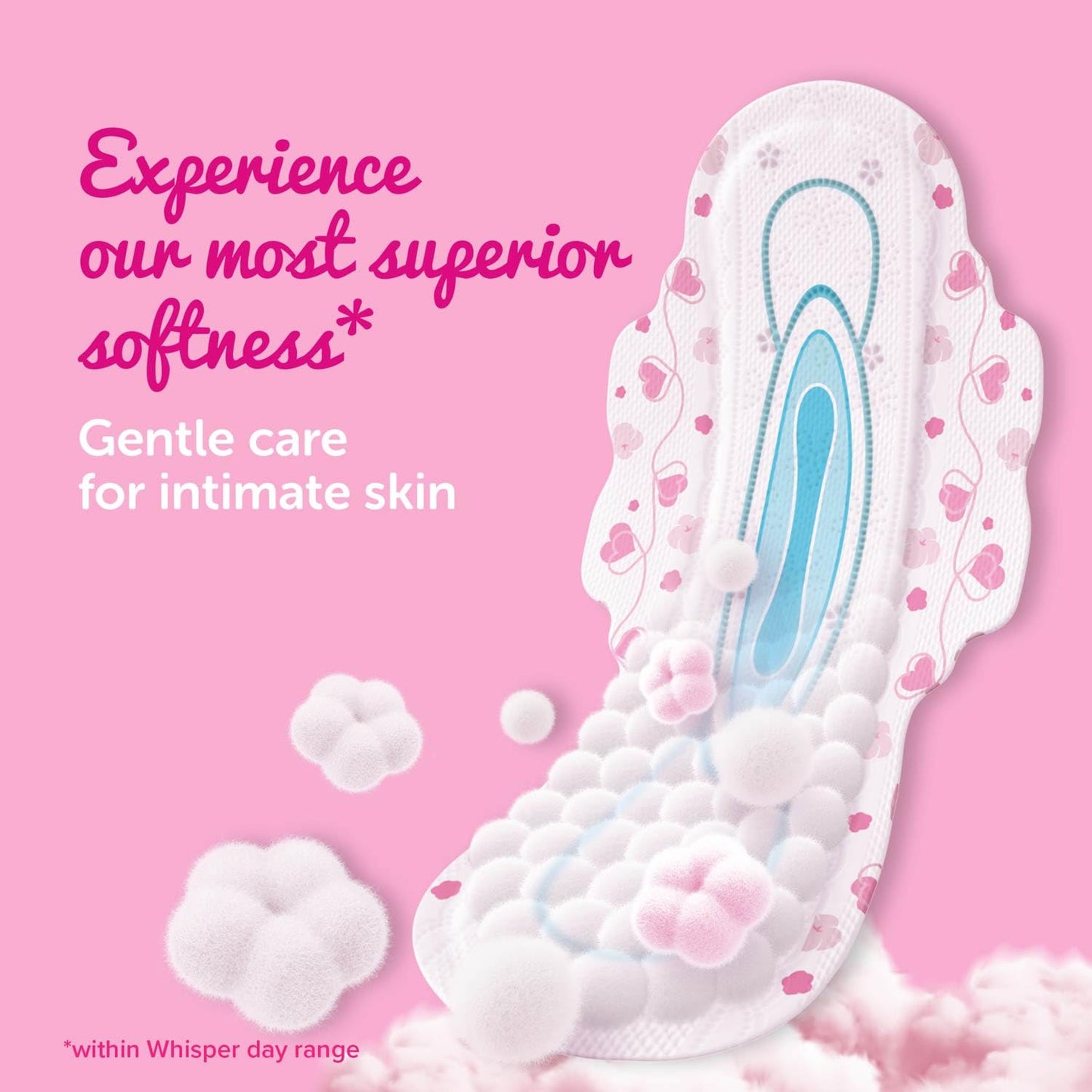 Whisper Ultra Soft Sanitary Pads for Women, XL, 30 Napkins (Pack of 1) | USA Wholesale Trade |  Free Shipping