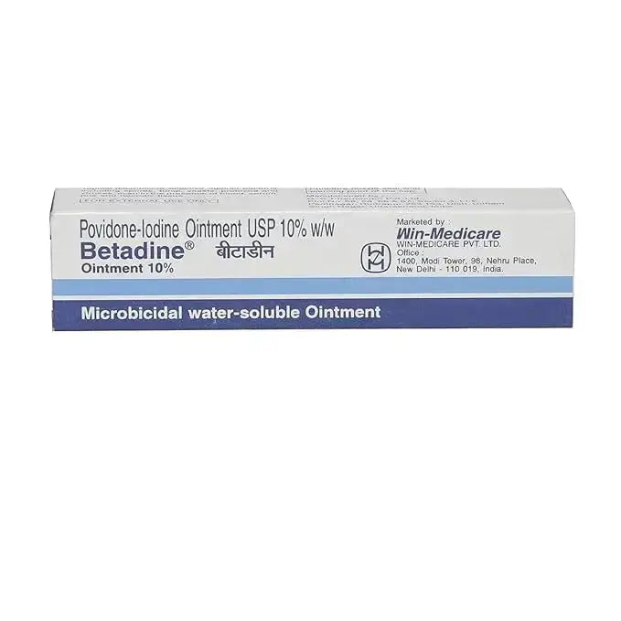 Betadine 10% Ointment 20gm (Pack of 2)| Antiseptic Wound Care with Povidone-Iodine | Prevents Infection & Promotes Healing USA Wholesale Trade