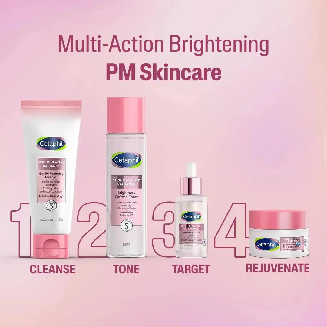 Cetaphil Bright Healthy Radiance Night Comfort Cream 50g – Hydrating Brightening Night Cream for Glowing Skin USA Wholesale Trade