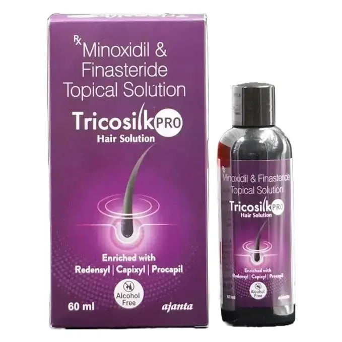 Tricosilk Pro Hair Solution 60ml – Advanced Anti-Hair Fall & Hair Growth Serum - USA Wholesale Trade