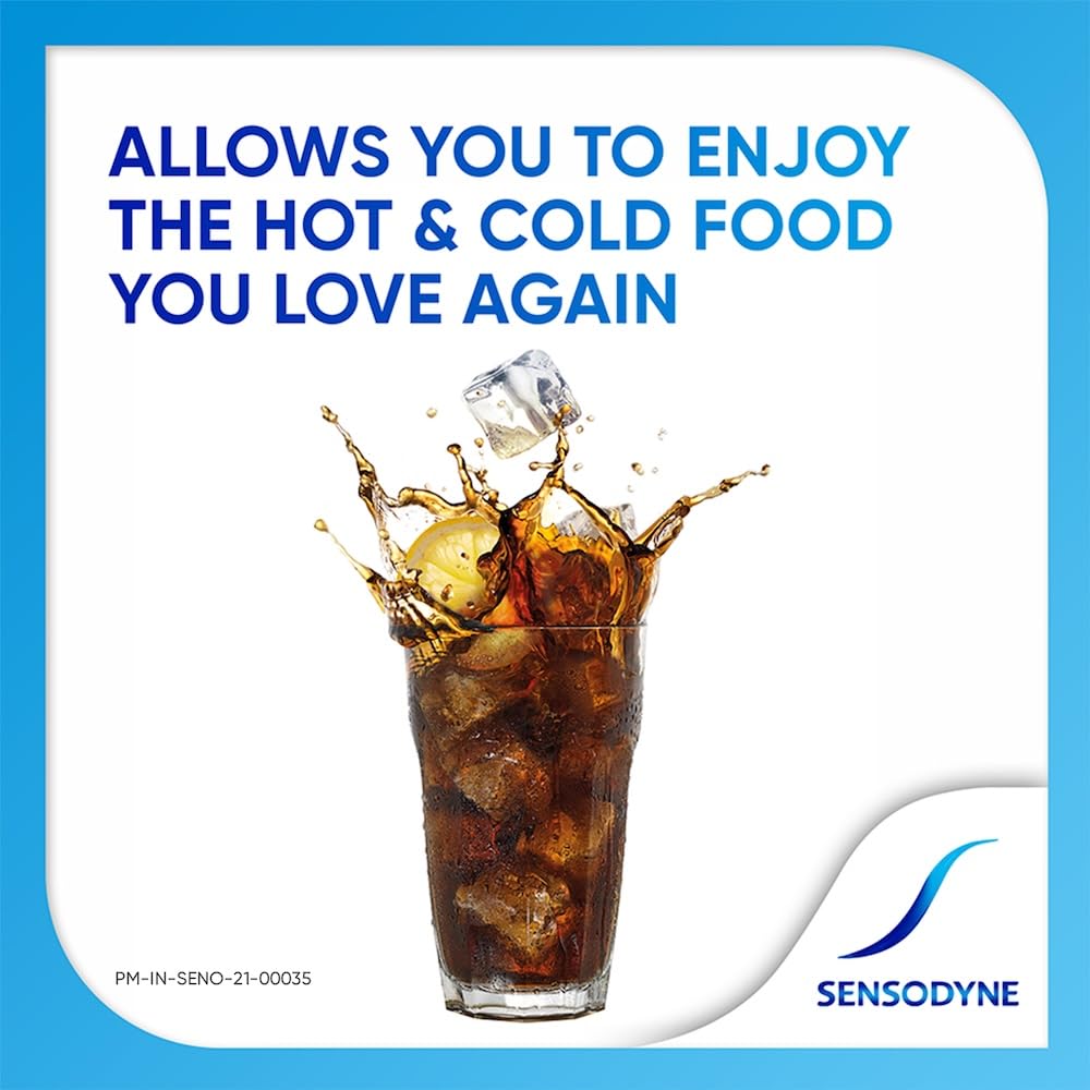 Sensodyne Fresh Gel Toothpaste Pack of 2 | 250g | Sensitivity Relief & Fresh Breath