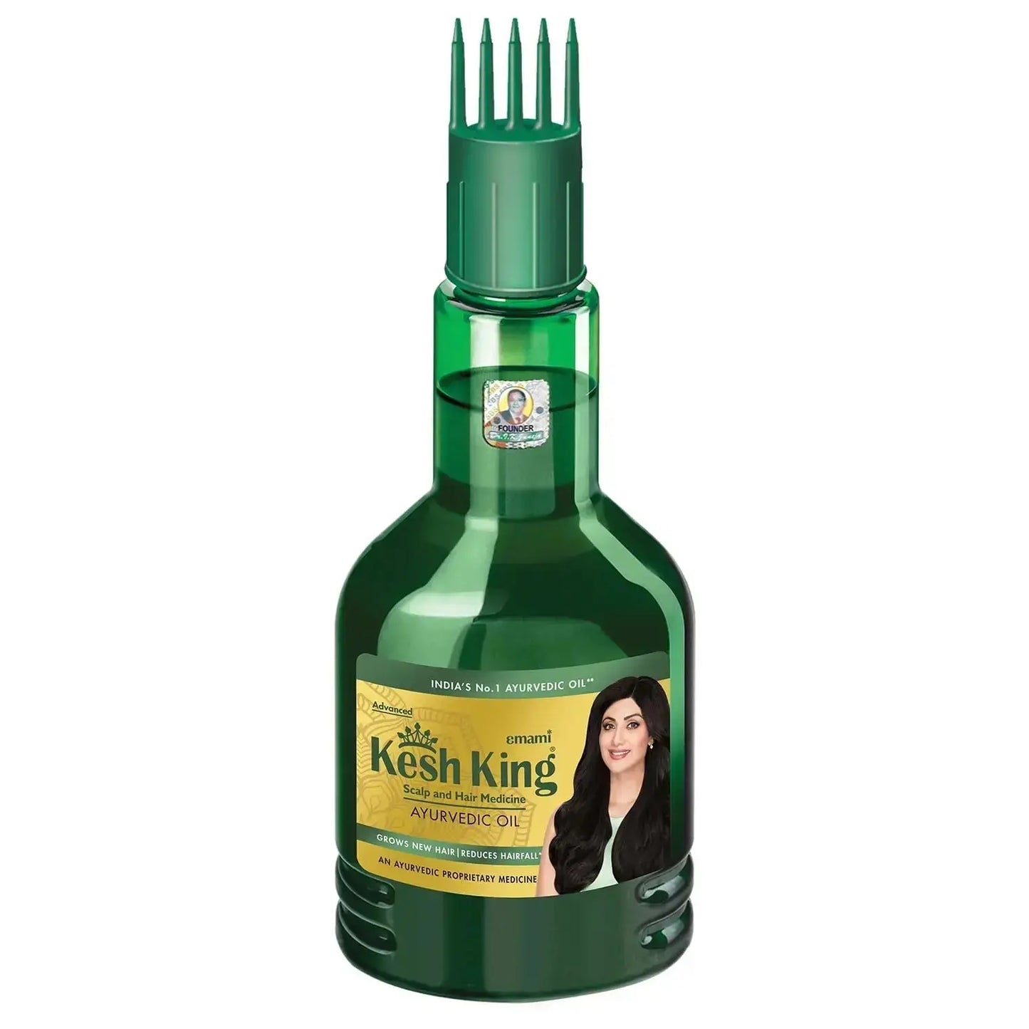 Kesh King Ayurvedic Hair Oil 300ml | Anti-Hair Fall Oil with 21 Herbs for Strong, Thick & Healthy Hair - USA Wholesale Trade