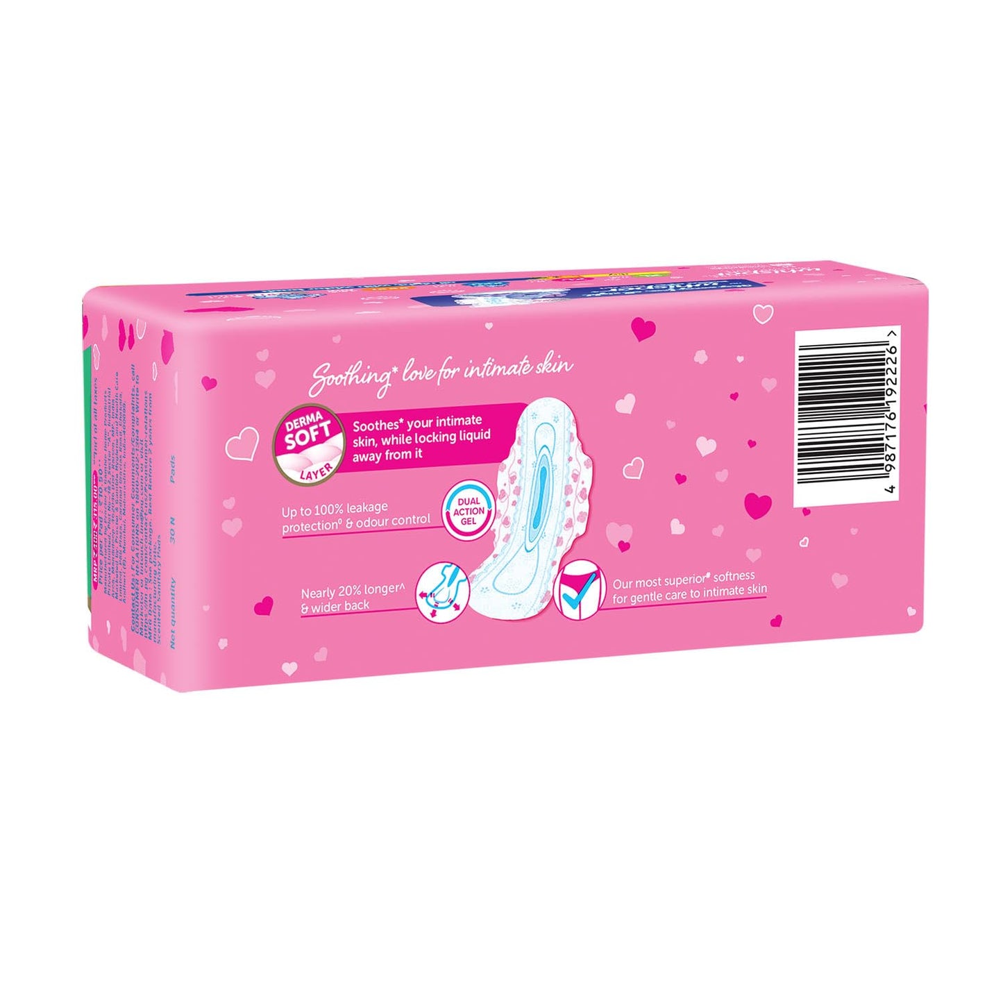 Whisper Ultra Soft Sanitary Pads for Women, XL, 30 Napkins (Pack of 1) | USA Wholesale Trade |  Free Shipping