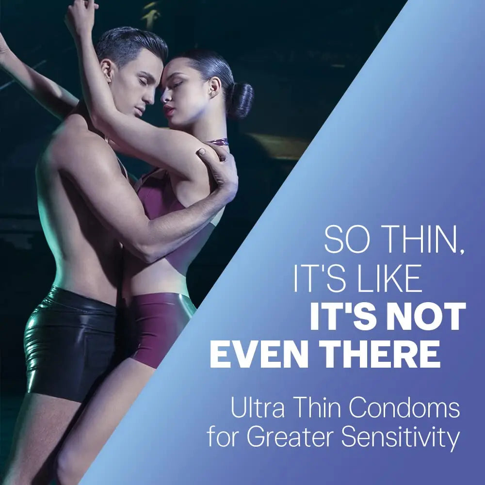 Durex Multi-Pack Condoms for Men - Extra Time, Extra Dotted, Extra Ribbed | 10 Count Each (Pack of 4)