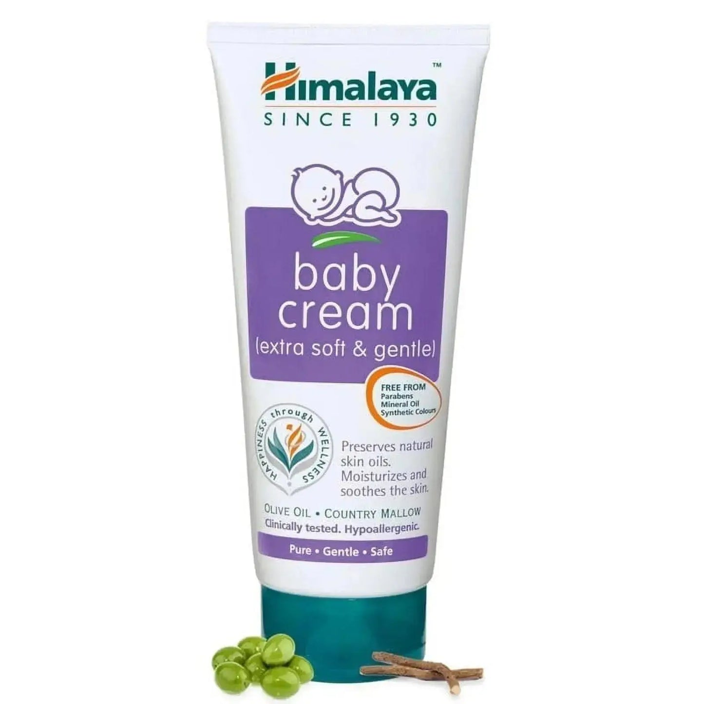Himalaya Baby Cream – 100ml (Pack of 2) | Gentle Moisturizer for Baby’s Delicate Skin - USA Wholesale Trade