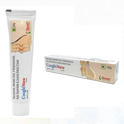 Cosglo New Cream 30gm | Skin Brightening & Pigmentation Reduction Cream for Face | Dermatologist-Recommended USA Wholesale Trade