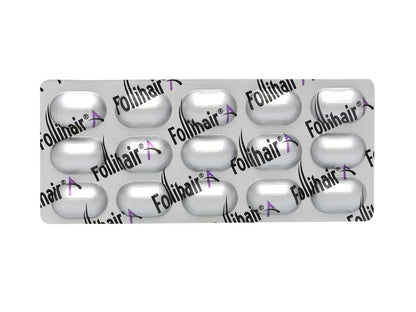 Follihair New A by Abbott – Pack of 2 (15 Tablets Each) | Hair Nutrition Supplement with Amino Acids, Vitamins, Minerals & Botanical Extracts