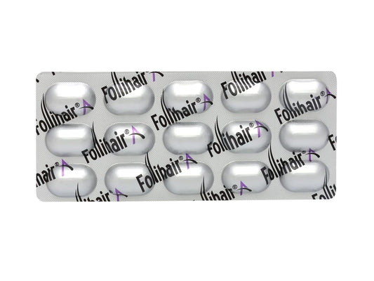 Follihair New A by Abbott – Pack of 2 (15 Tablets Each) | Hair Nutrition Supplement with Amino Acids, Vitamins, Minerals & Botanical Extracts