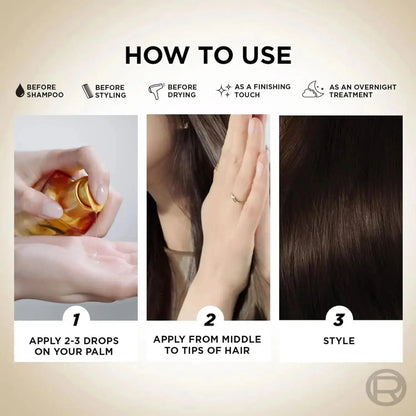 L'Oreal Paris Extraordinary Oil Serum 100ml – Anti-Frizz & Deep Nourishment for All Hair Types - USA Wholesale Trade