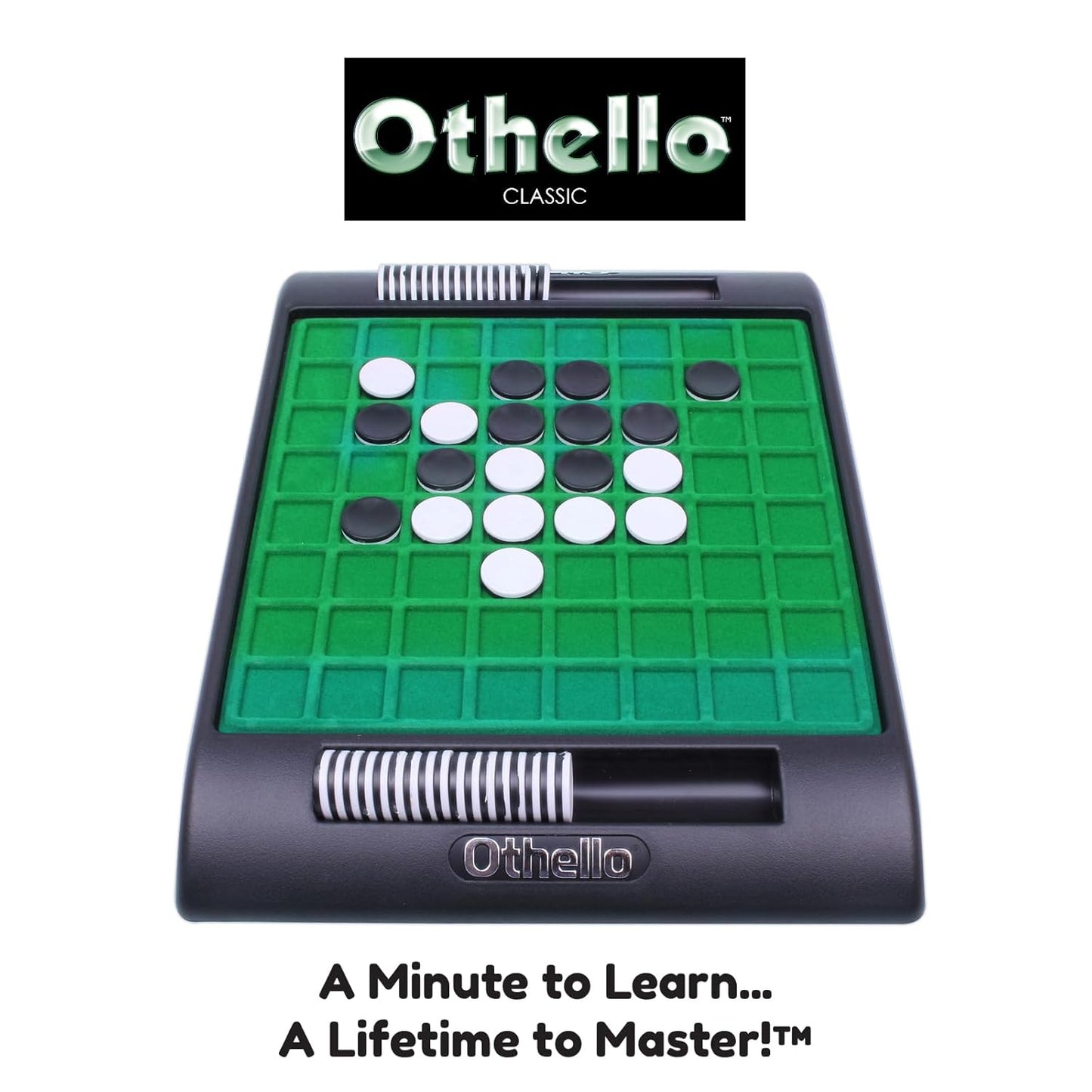 Funskool Othello Classic Strategy Board Game | 2-Player Educational Family Game for Ages 7+