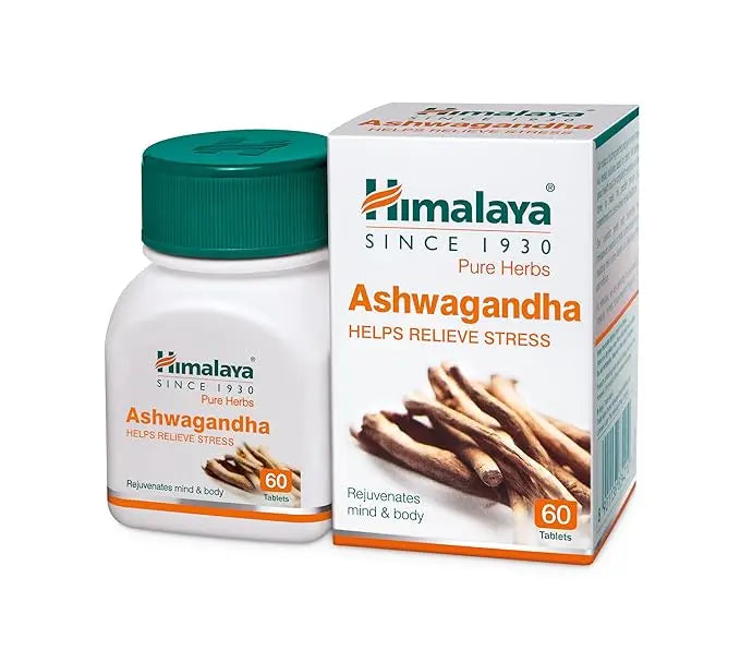 Himalaya Ashwagandha Tablets – Rejuvenates Mind & Body