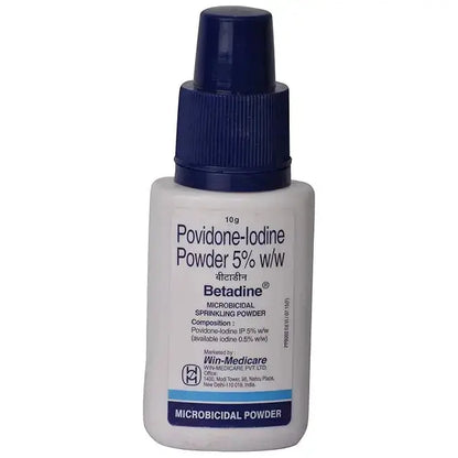 Betadine Antiseptic Powder 10g – Pack of 2 | Povidone Iodine 2.5% | Wound Healing & Infection Protection USA Wholesale Trade