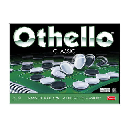 Funskool Othello Classic Strategy Board Game | 2-Player Educational Family Game for Ages 7+