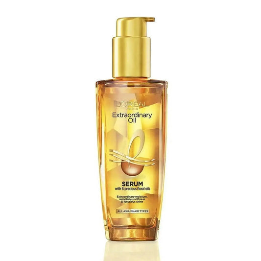 L'Oreal Paris Extraordinary Oil Serum 100ml – Anti-Frizz & Deep Nourishment for All Hair Types - USA Wholesale Trade