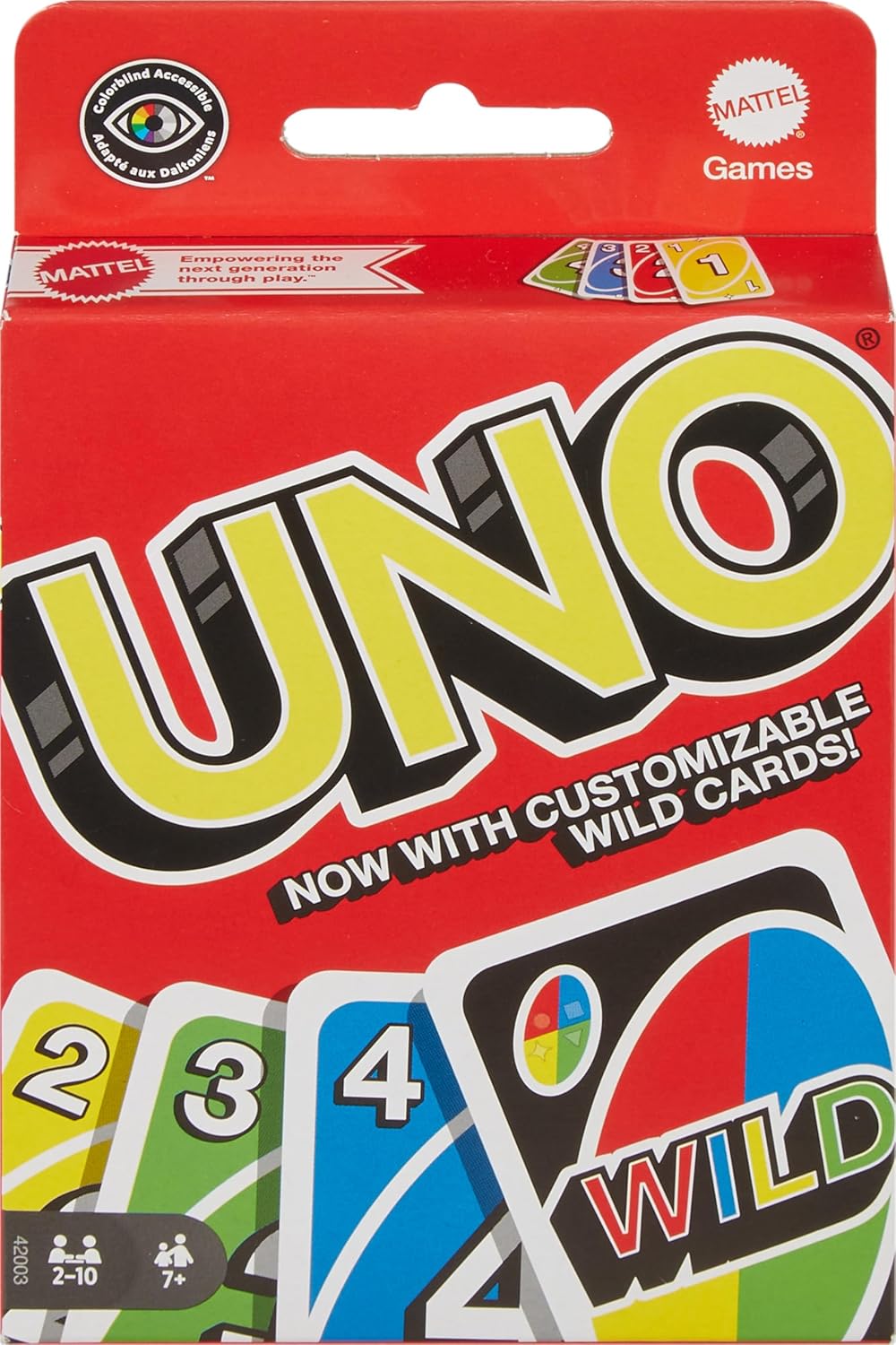 UNO Playing Card Game by Mattel, 112 Cards, Multicolor (Age 7+) Free Ship