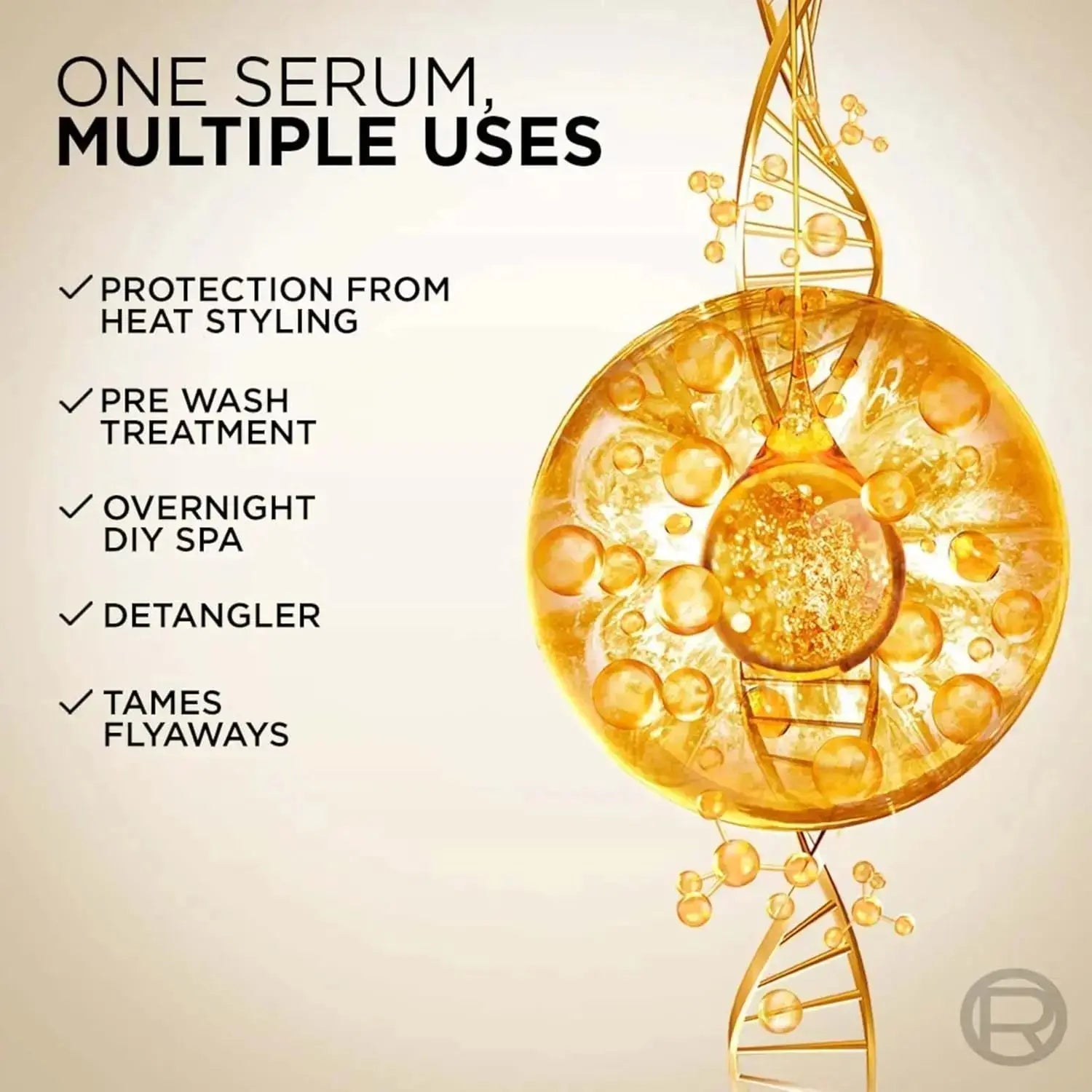 L'Oreal Paris Extraordinary Oil Serum 100ml – Anti-Frizz & Deep Nourishment for All Hair Types - USA Wholesale Trade