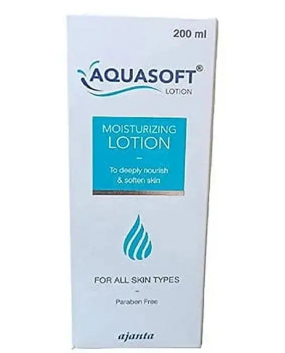 Aquasoft Moisturizing Lotion – 200ml (Pack of 1) | Hydrating Body & Face Lotion for Dry, Sensitive & Itchy Skin USA Wholesale Trade