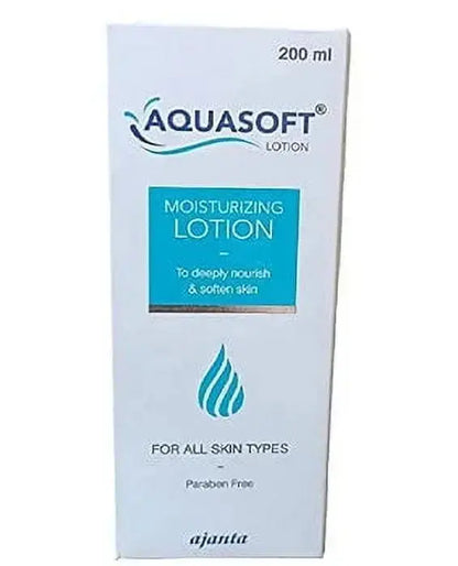 Aquasoft Moisturizing Lotion – 200ml (Pack of 1) | Hydrating Body & Face Lotion for Dry, Sensitive & Itchy Skin USA Wholesale Trade