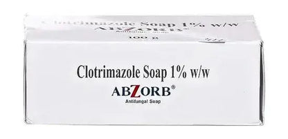 Abzorb Antifungal Soap Bar 100gm (Pack of 2) – Clotrimazole Soap for Ringworm, Jock Itch & Athlete’s Foot USA Wholesale Trade