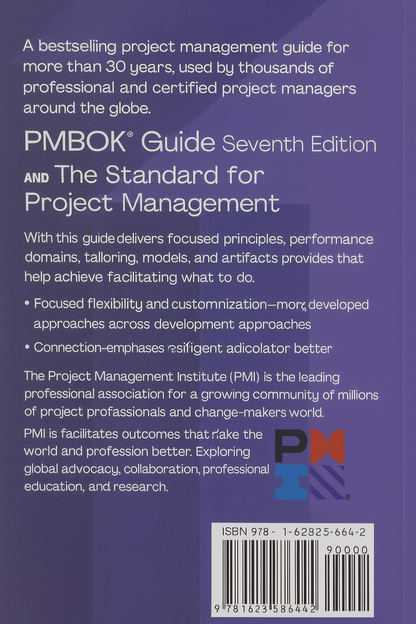 PMBOK® Guide: A Guide to the Project Management Body of Knowledge (PMBOK® Guide) – Seventh Edition and The Standard for Project Management (ENGLISH) (Edition 7) (Paperback) | Free Shipment