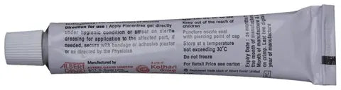 Tube of Plenacel gel with label and branding