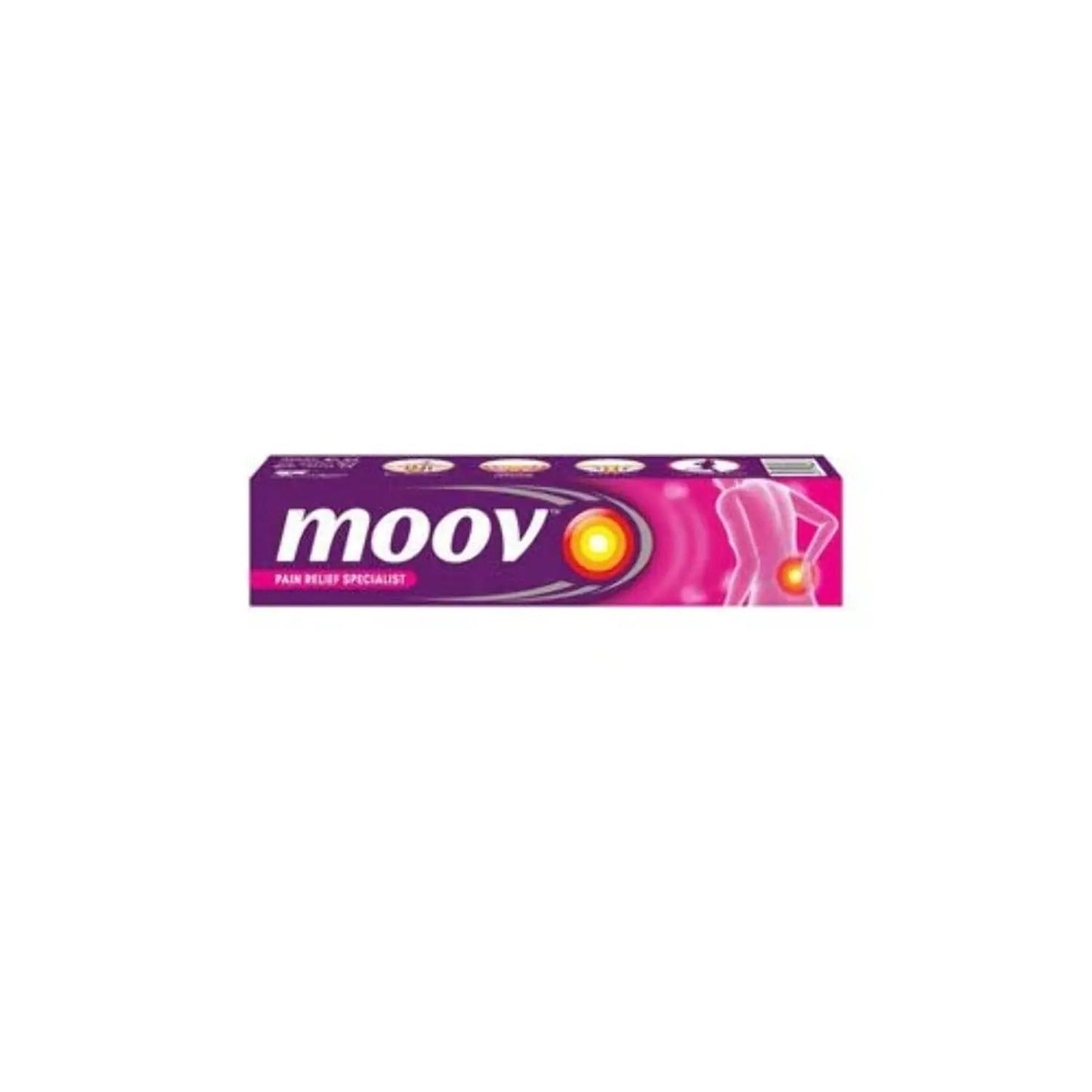 Moov Fast Pain Relief Cream 50g (Pack of 2) | Ayurvedic Pain Relief for Back, Muscle, Joint & Knee Pain