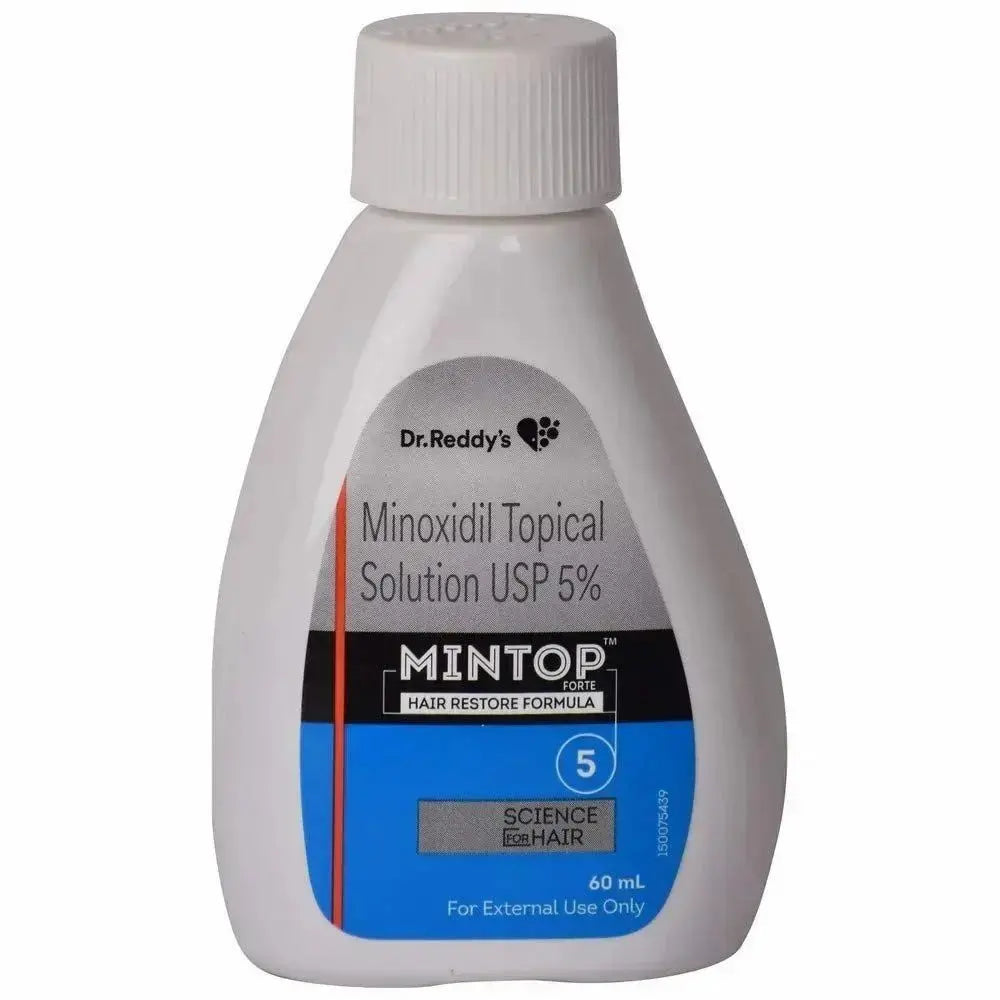 Mintop Forte 5% Minoxidil Topical Solution 60ml | Hair Regrowth Treatment for Men & Women - USA Wholesale Trade
